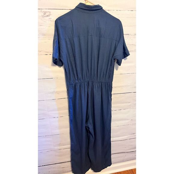 Caslon Linen Blend Utility Jumpsuit - Picture 7 of 8